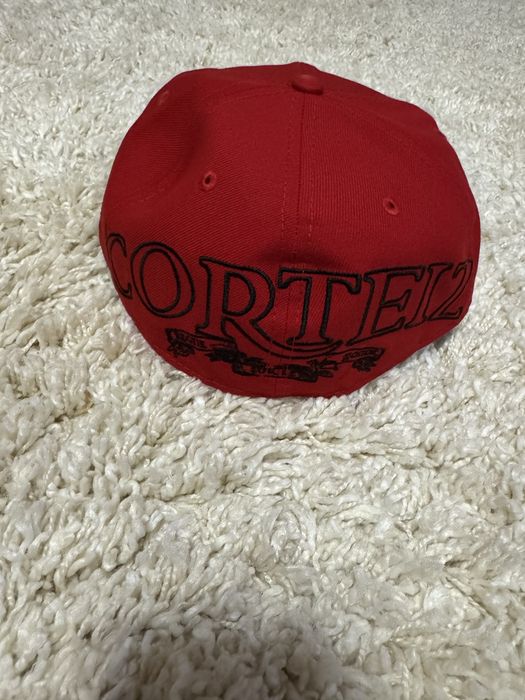 Șapcă roșie Corteiz