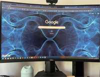 Monitor Gaming LED VA curbat DELL 27"