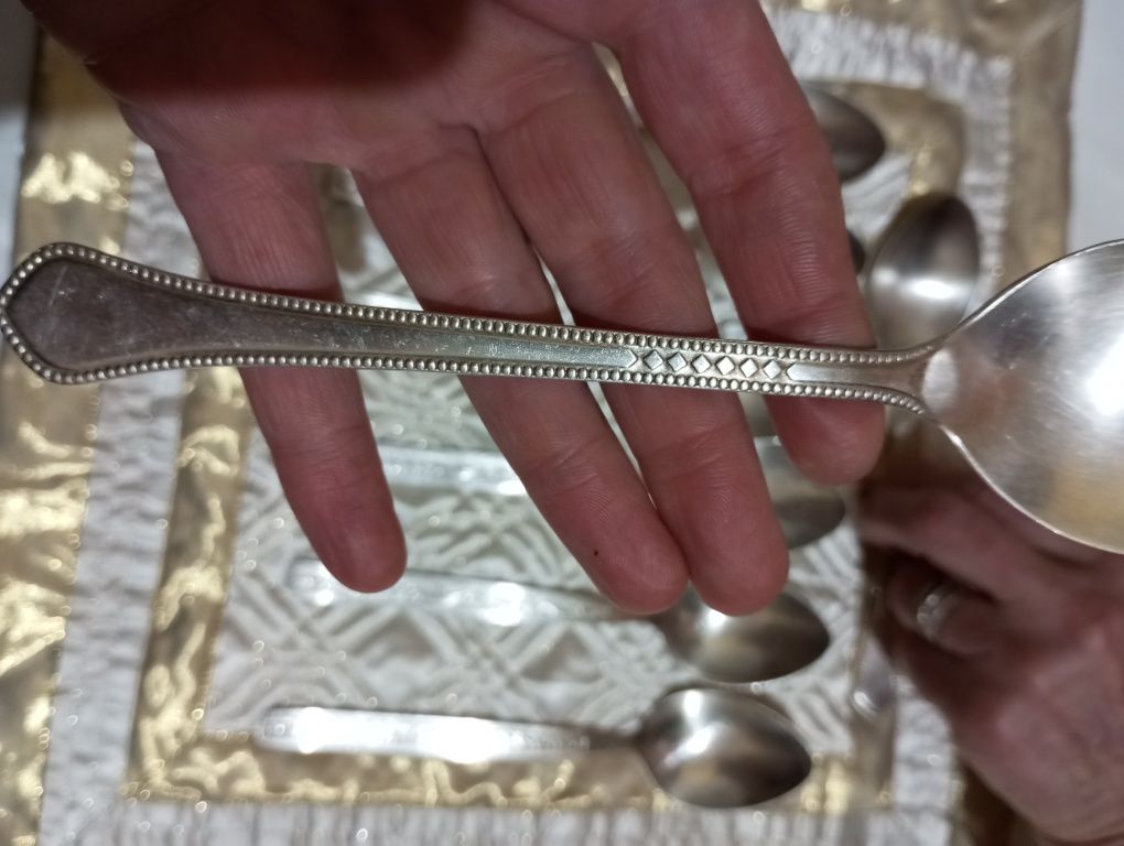Linguri argint Rusia MHU din anii 1900 vintage