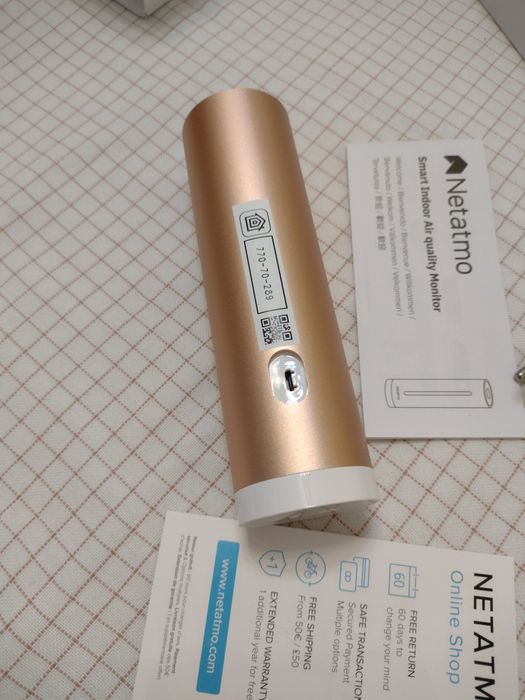 Netatmo Air Quality Monitor- станция за качество на въздуха