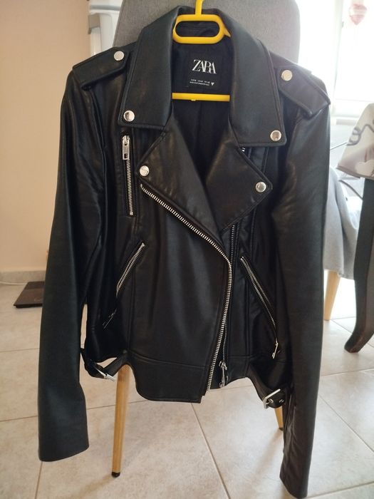 Дамско кожено яке Zara