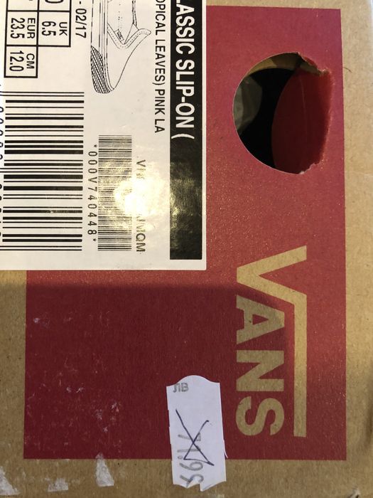 Летни Детски обувки Ванс размер 23.5 / Vans