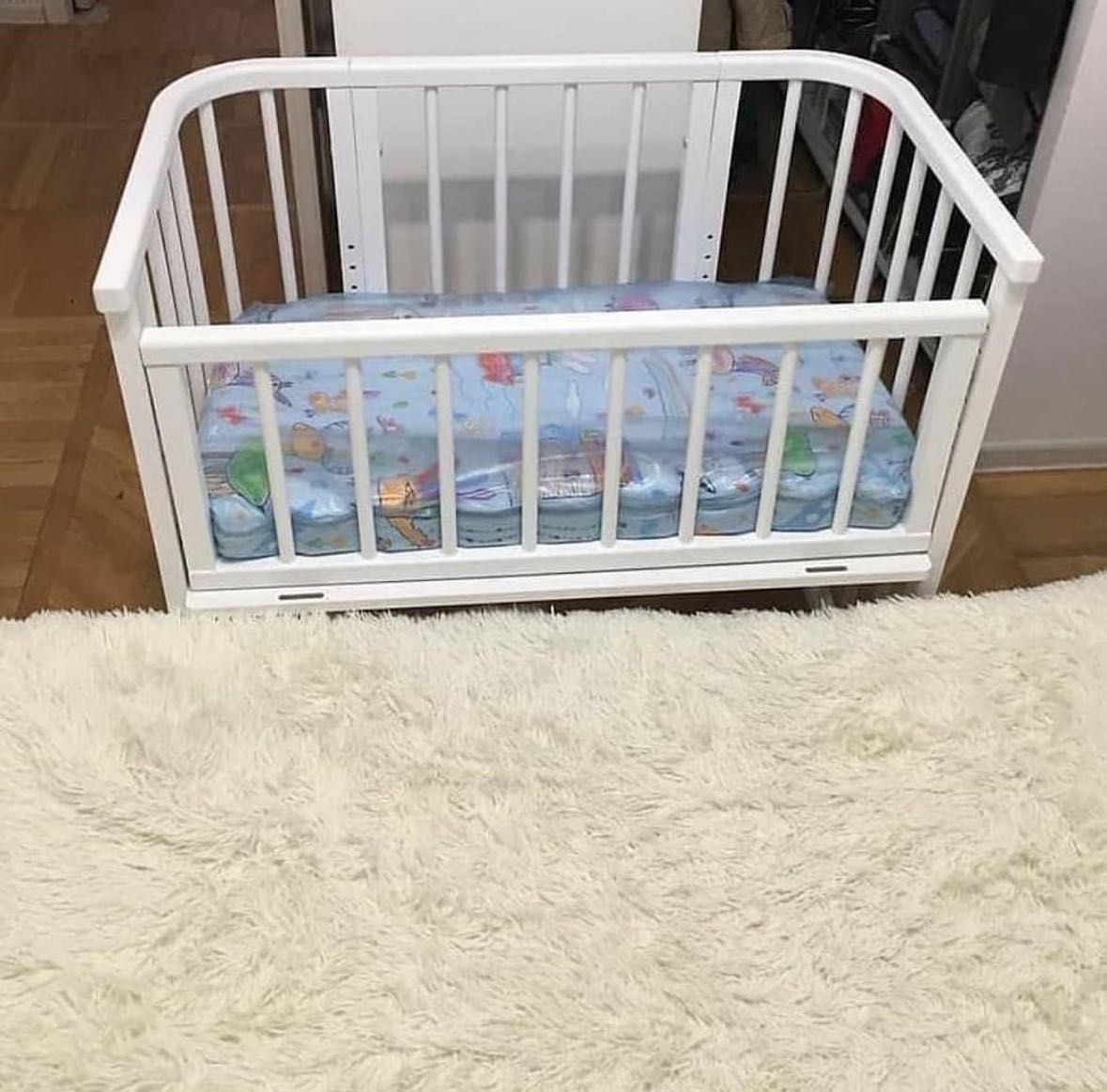 Приставная кровать детская