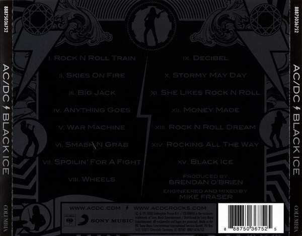 CD AC/DC - Black Ice 2008