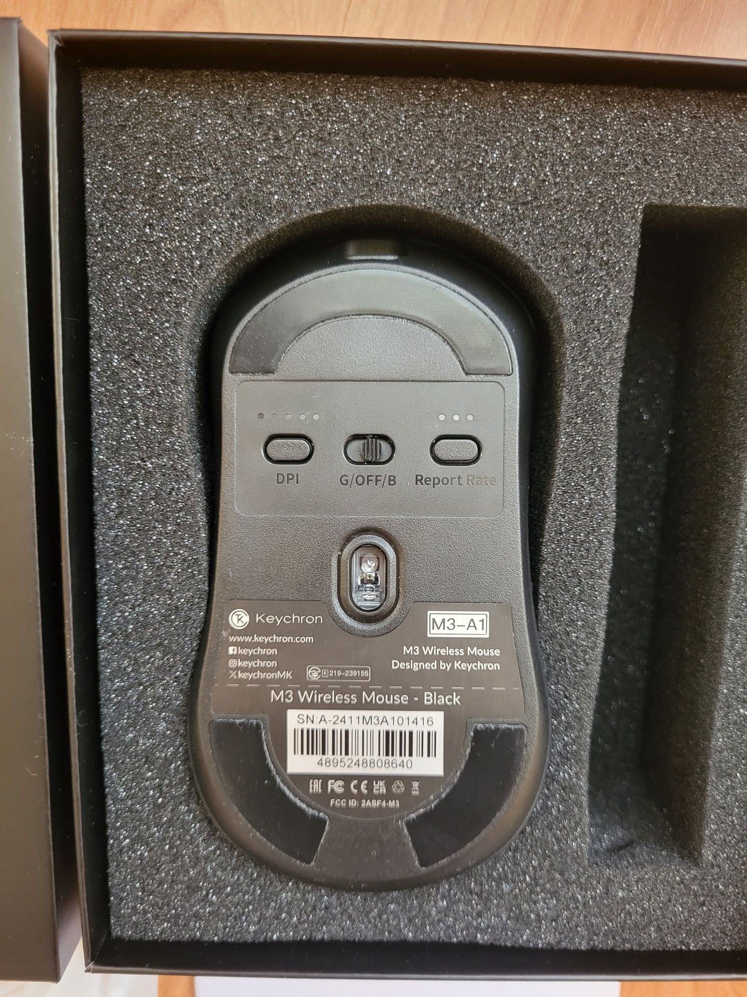 Keychron M3 wireless mouse