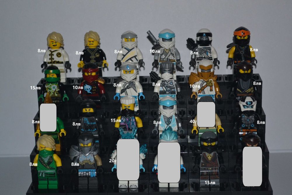 LEGO Ninjago минифигурки {2} / Ниджаго