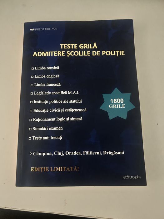 Carte Teste grila M.A.I.