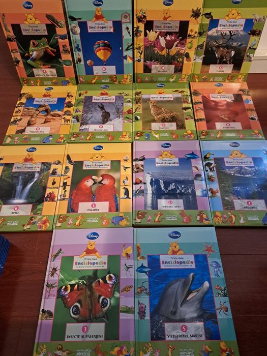Cărți colecția "Prima mea enciclopedie cu Winnie ursulețul"