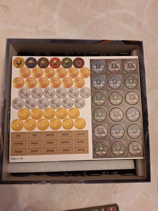 Настолна игра Вещерът