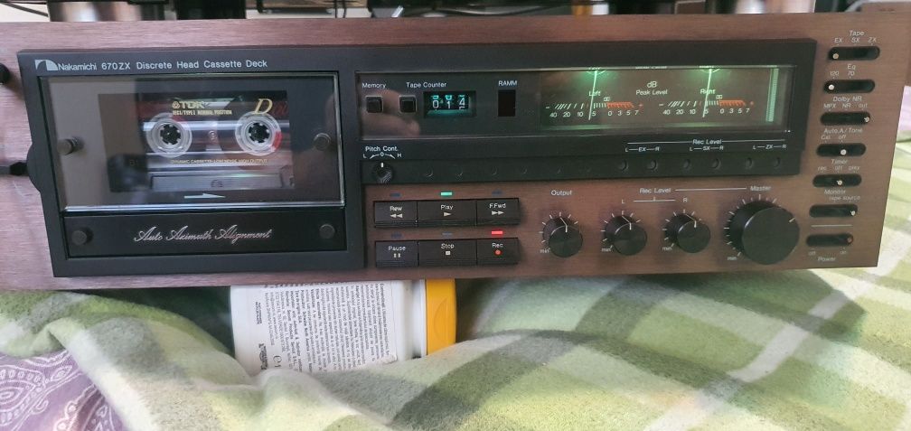 Nakamichi 670 zx și Fostex Model 20