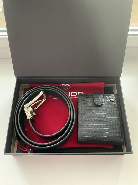 Набор портмоне и ремень