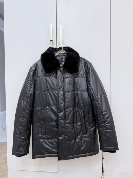 Куртка новый норка воротник 55000 размер 50 качест хороший