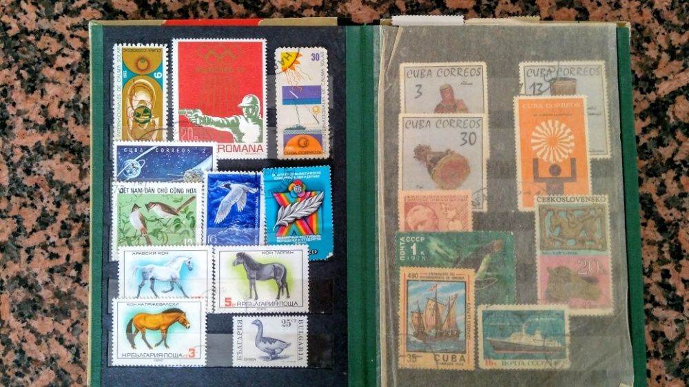 Намаление! Класьор с пощенски марки