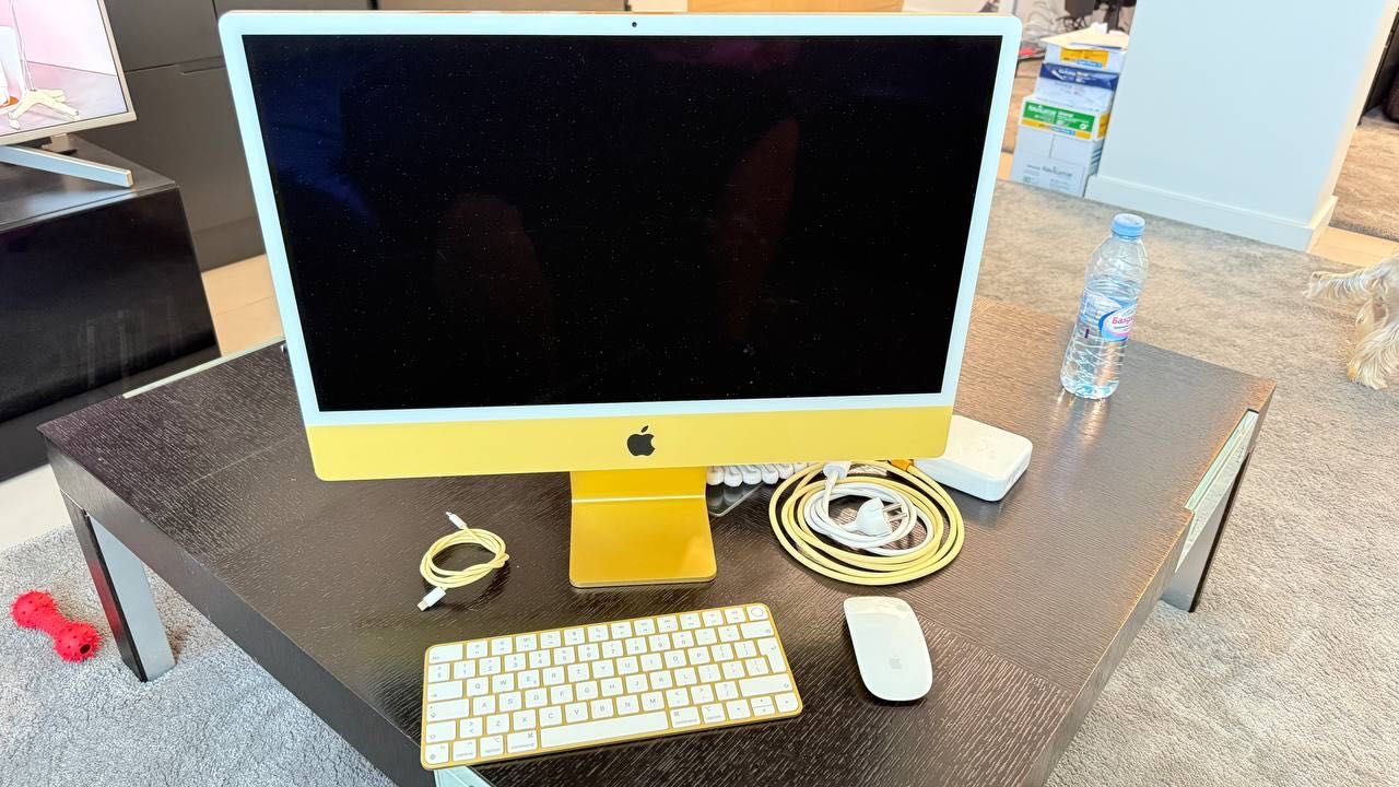 Apple iMac 24 M1 16GB RAM 1TB SSD - Yellow