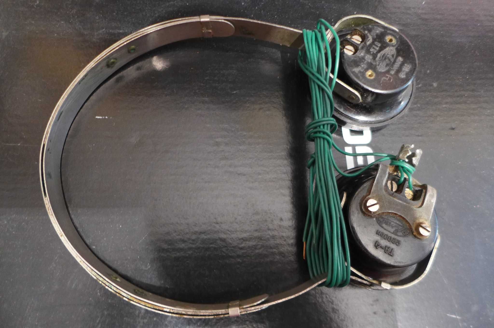 Casti Vintage Tesla Difuzoare Functionale Retro Headphones