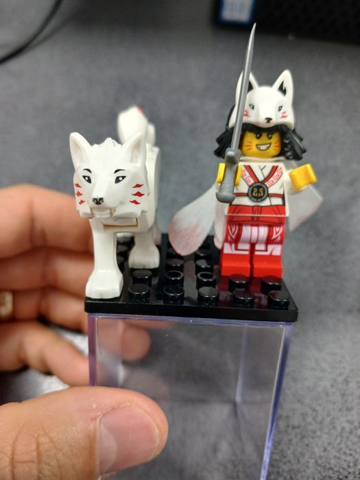 Lego ninjago figurine rare, akita, samukai, morro, loyd posedat, omega
