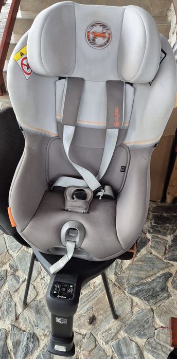 Scaun auto Cybex Sirona i-Size 360*si scoica Cybex Aton B i-Size