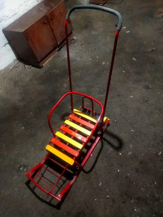 Санки -коляска в идеальном состоянии