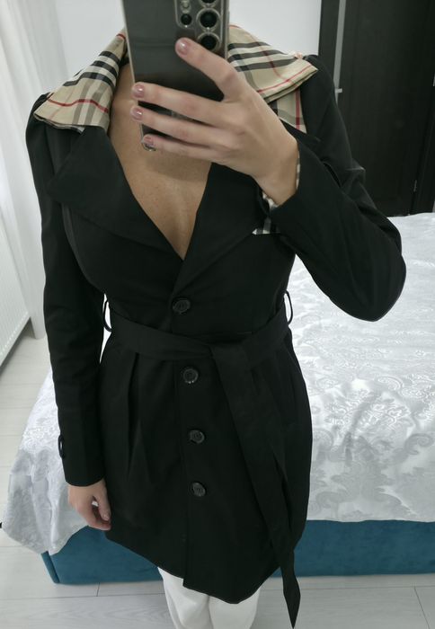 Palton Negru Elegant