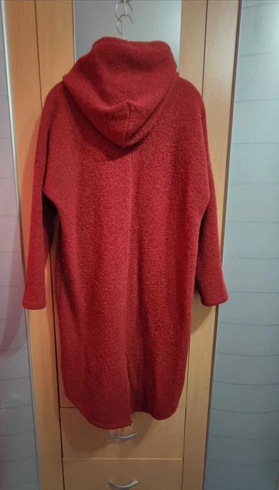 Palton de iarnă din lână merinos marca Stapf