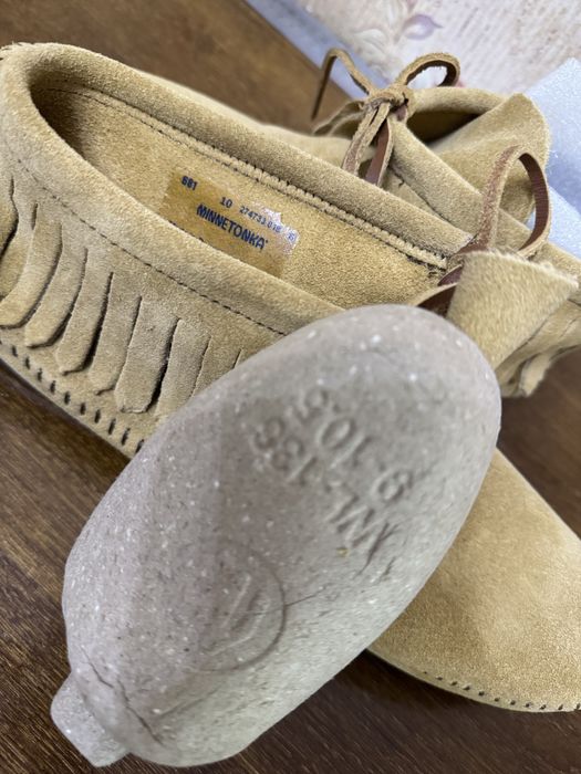Мокасины unisex,высокие ,Minnetonka,натуральная замша