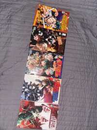 My Hero Academia Manga în engleză,Volumele 23,24,26,27,28