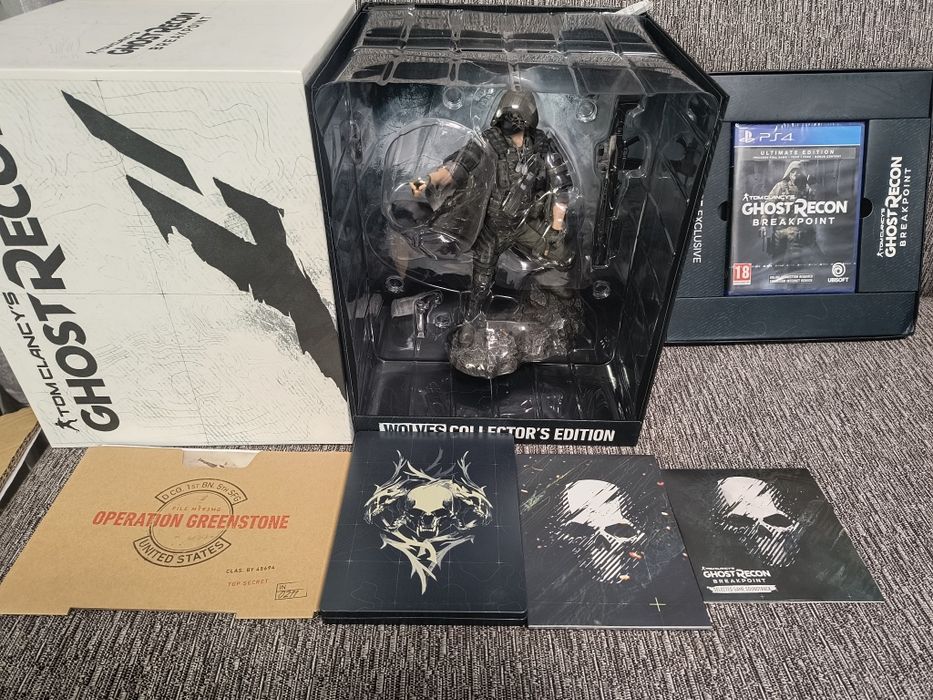 Ghost Recon Breakpoint Wolves Collectors edition PS4