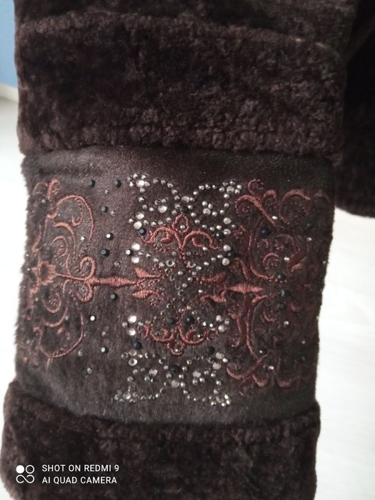 Кожух естествена кожа и косъм Турция