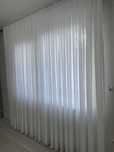 Perdea matase alba