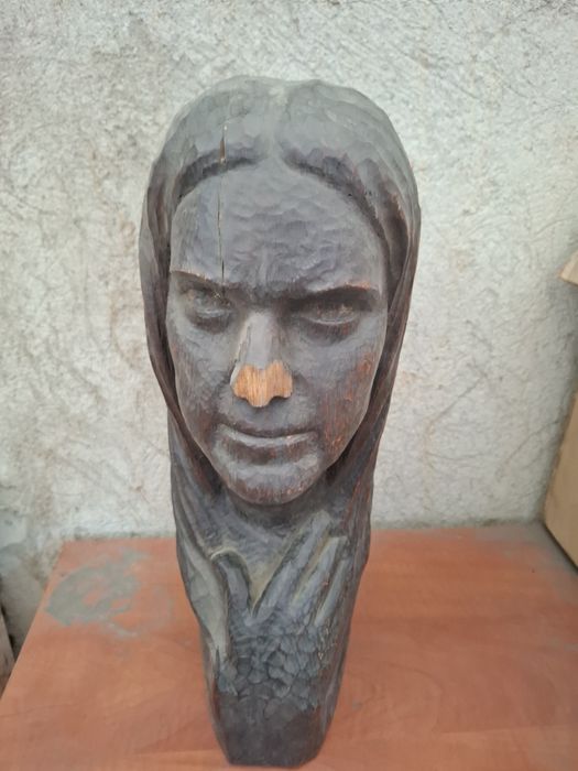 Statueta lemn busst