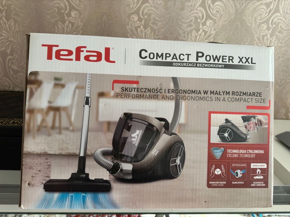 пылесос tefal с коробкой