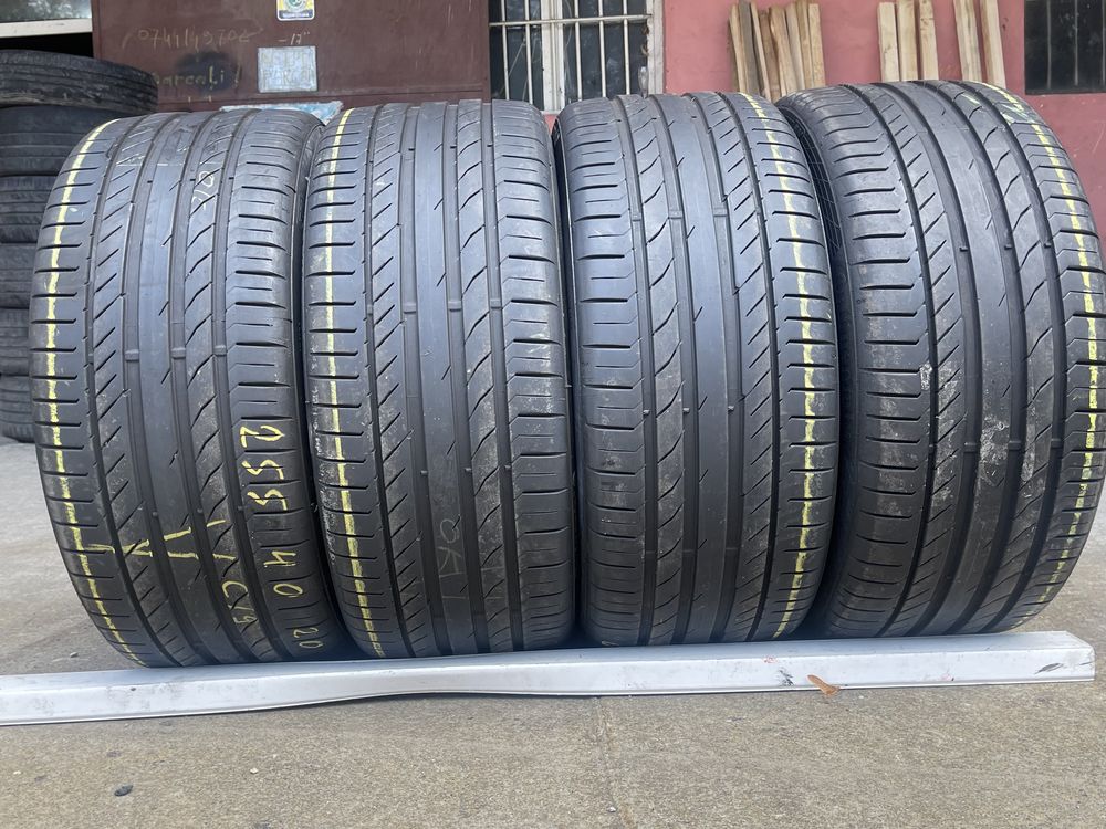 4 anvelooe 255/40/20Continental