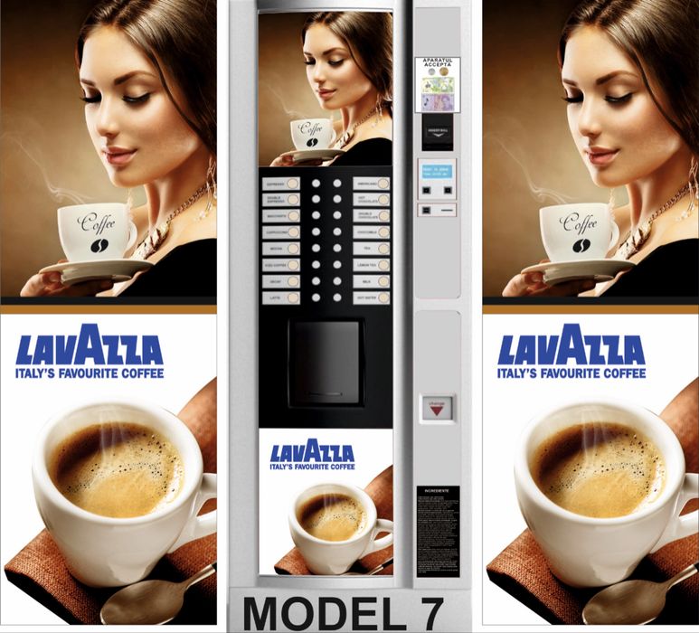 Colante / Autocolante automate cafea