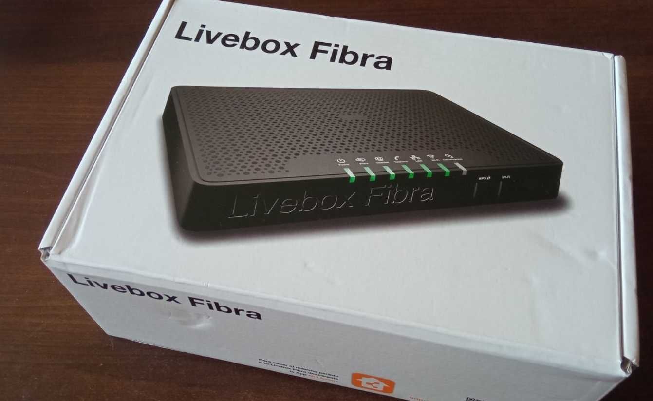 Рутер ORANGE Livebox Fibra WiFi Router безжичен