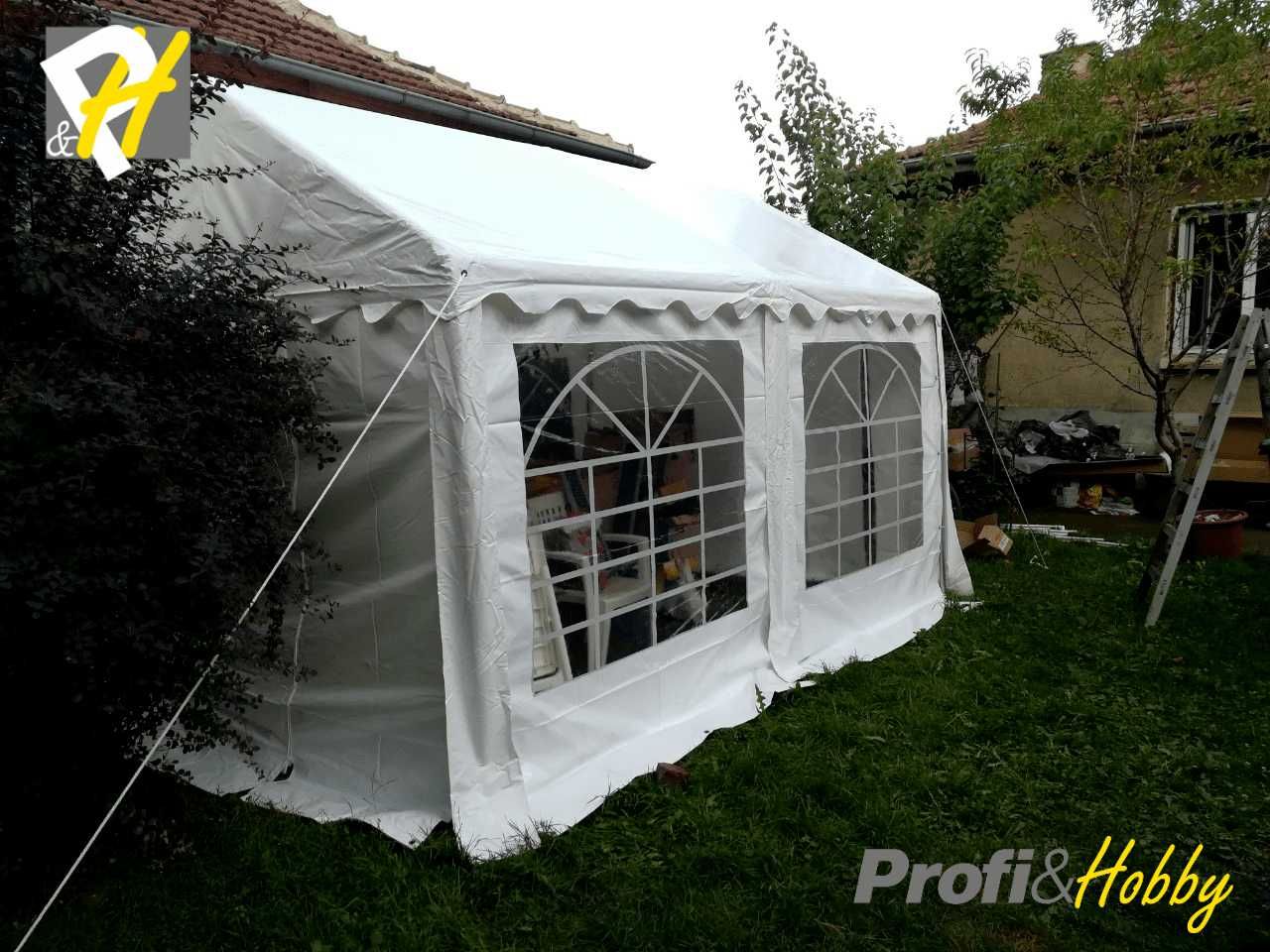Здрава градинска шатра 3х4, 100% водоустойчив PVC брезент