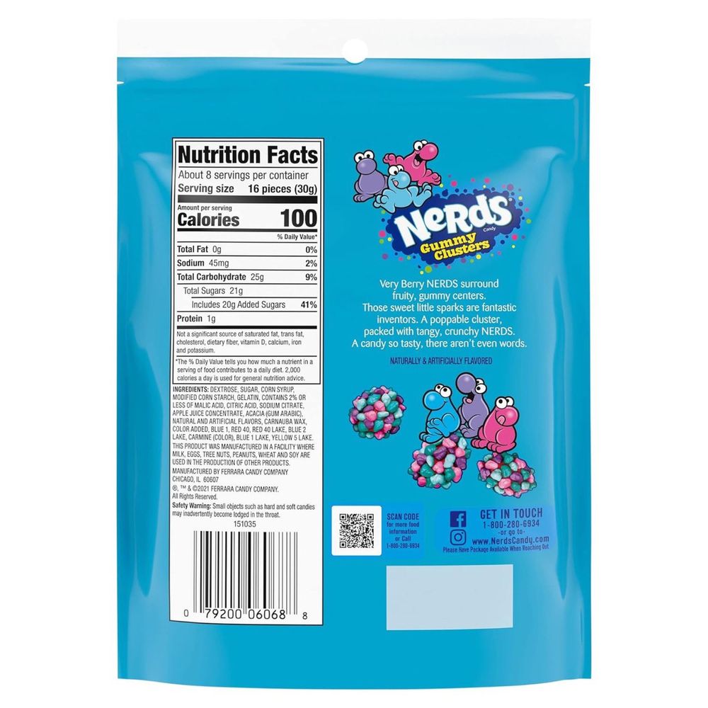 Nerds Gummy Clusters candy