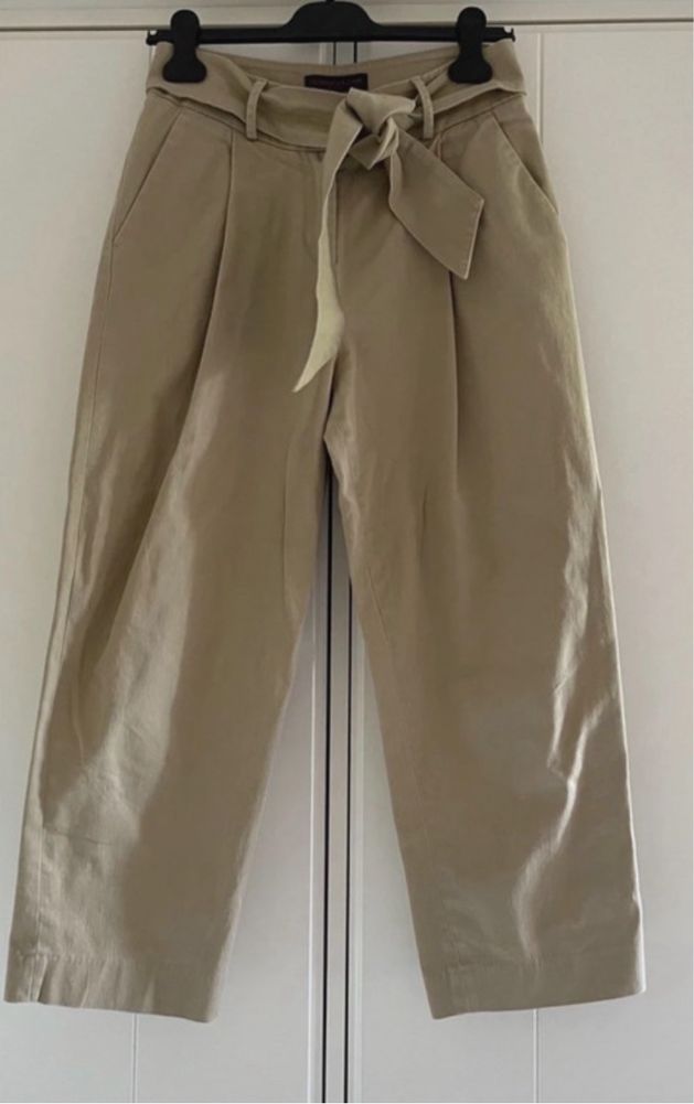 Pantaloni bej trussardi M marimea 42 italiana