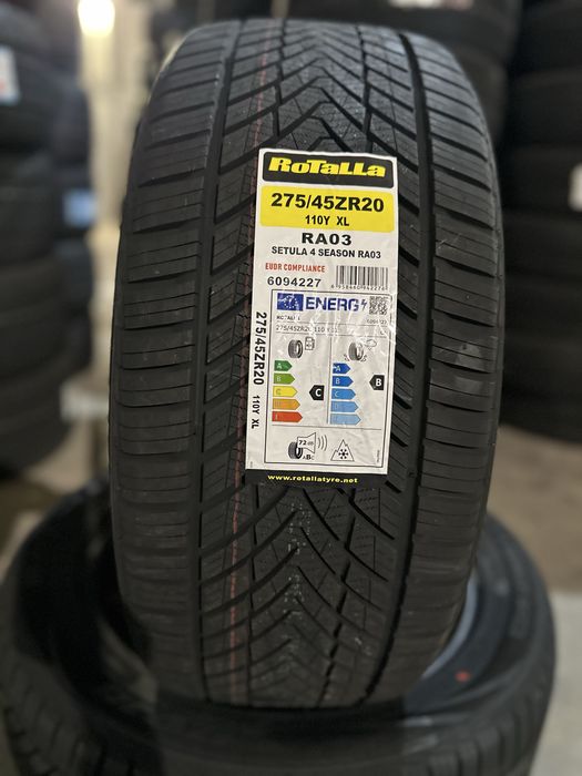 Нови всесезонни ROTALLA RA03 275/45R20 110Y XL НОВ DOT БОРД 2754520