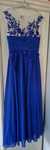 Rochie de ocazie albastru regal