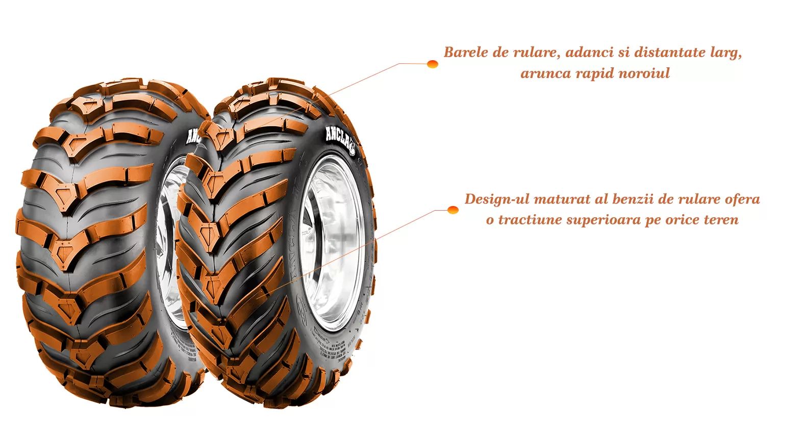 Anvelopa Atv Cst Ancla Fata 25X8-12