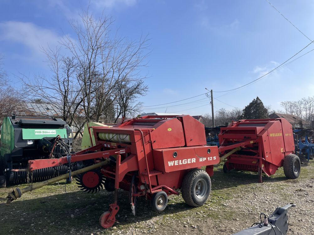 Presa de balotat , balotiera rotundă Welger RP 12 ,Claas, Deutz ,krone