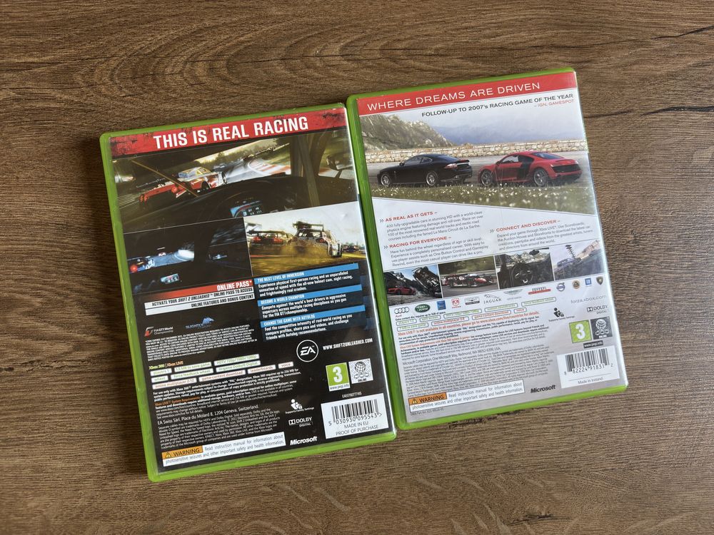 Лот Игри за XBOX 360 - Need for Speed Shift 2 и Forza Motorsport 3