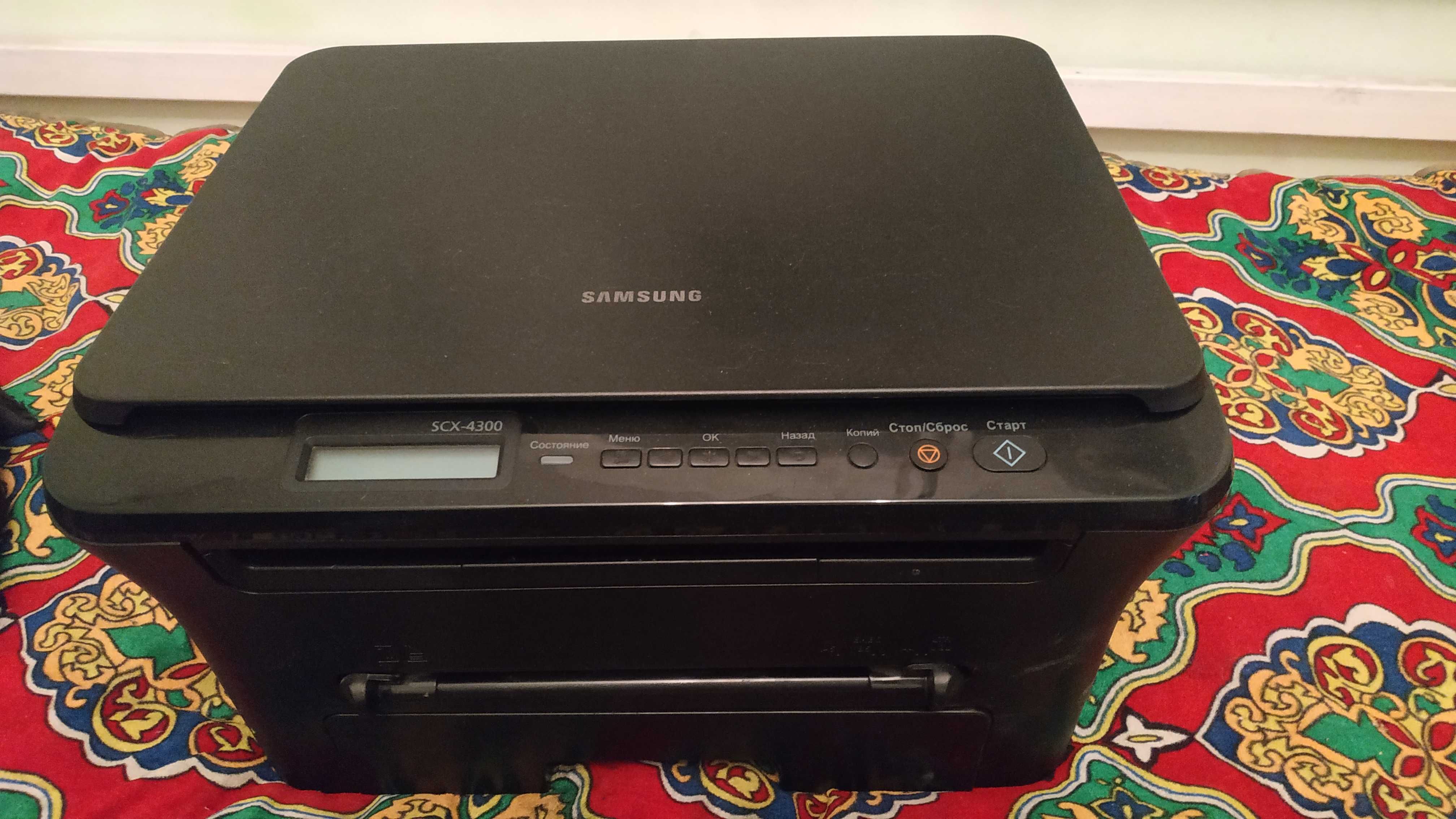 Samsung SCX 4300 Чорна Белый Принтер Сканер Ксерякопия