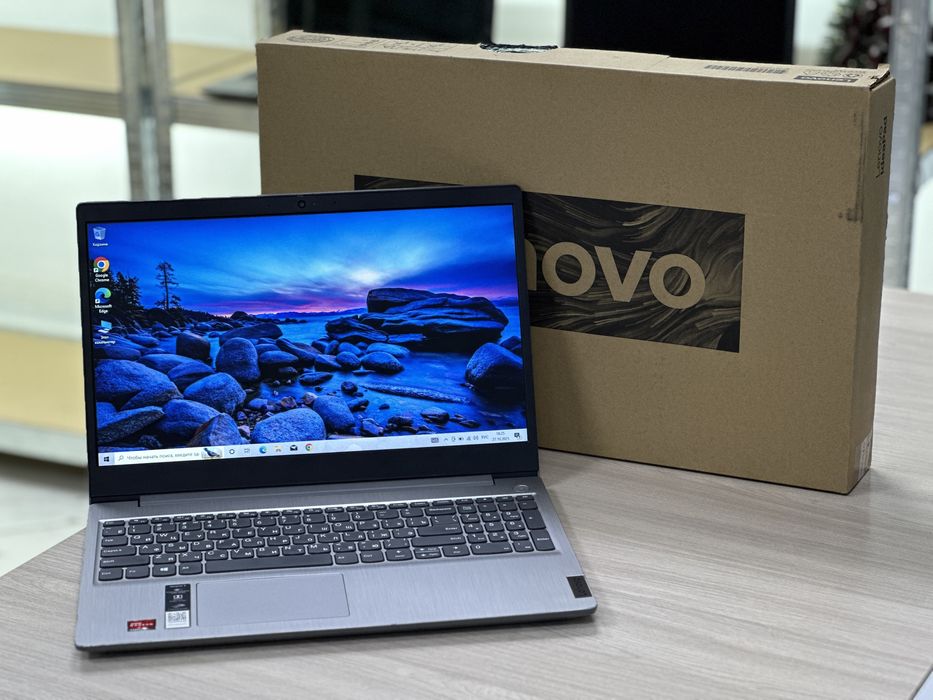 Ноутбук Lenovo / Ryzen 3 3250U / SSD 256gb / 8gb DDR4 / коробка / З/У