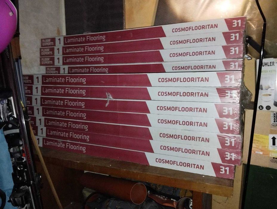 Ламиниран паркет с подложка