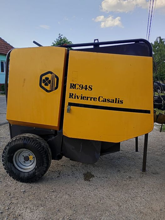 Presa baloti rotunzi Krone Galligani Rivierre Rc94