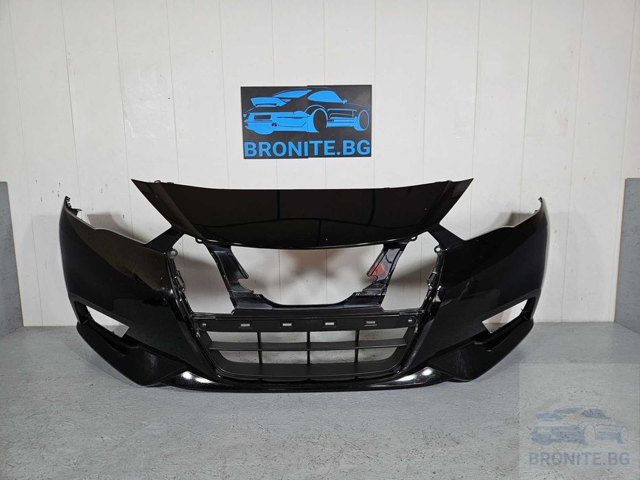 Предна броня Nissan Micra K14 Нисан Мира К14 2017- 2021