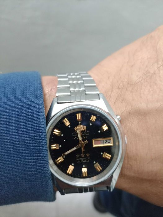 Ориент автоматичен 21 камъка серия три звезди