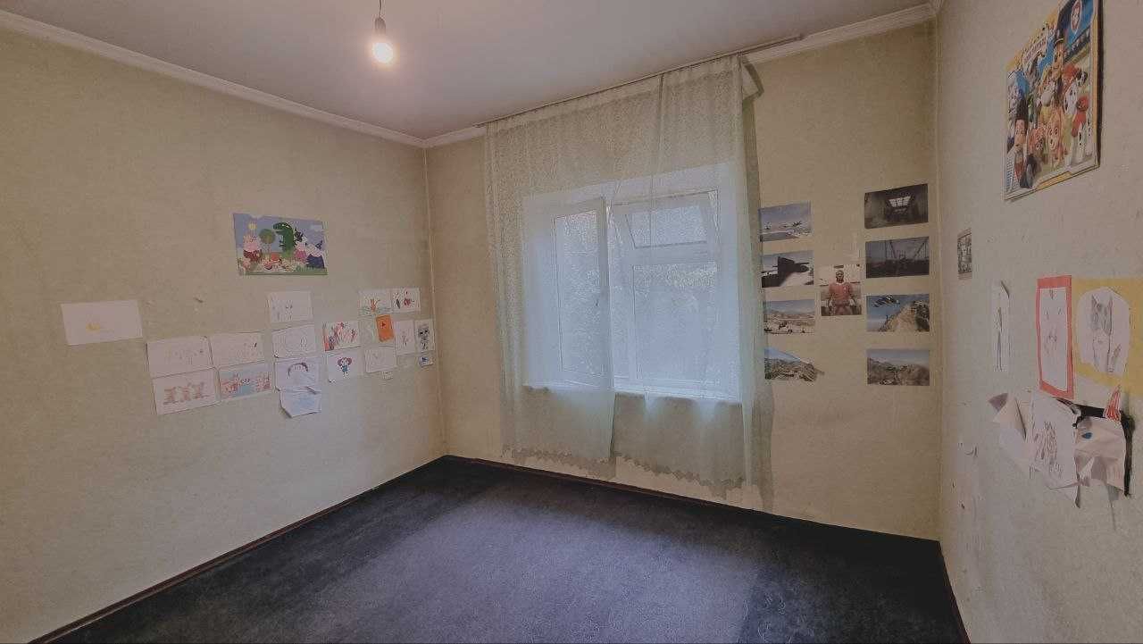 Паркентский Авиатор 3-комнаты 64 м² с/у въезд зеленый двор