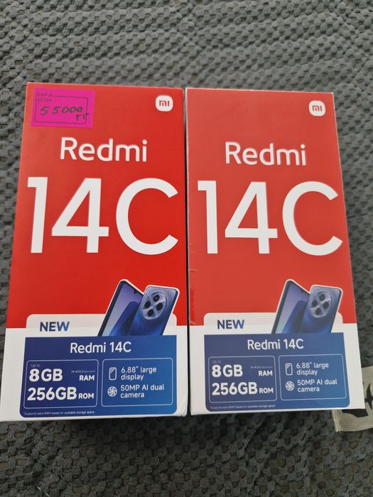 Редми 14с. 256ГБ Озу.8ГБ новый